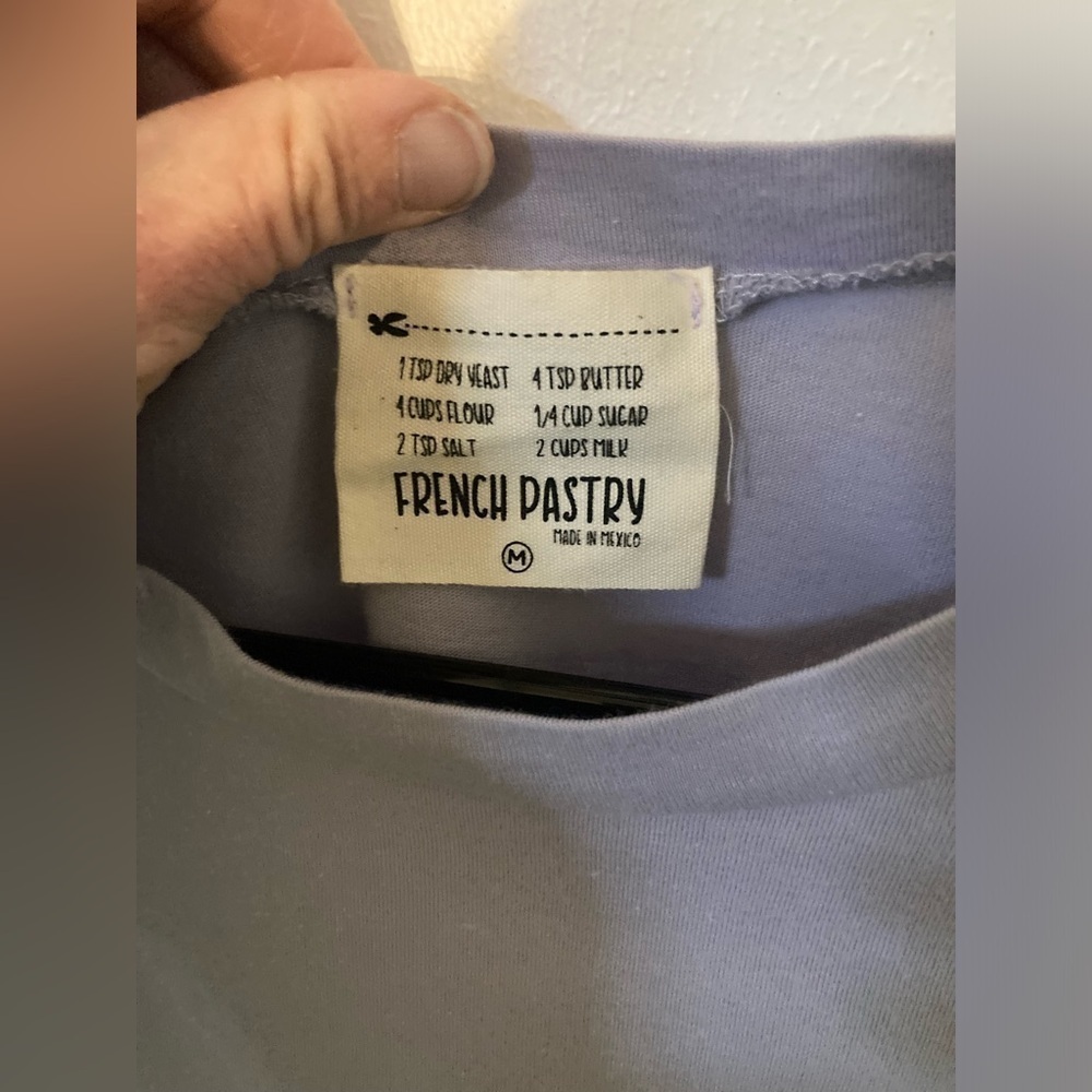 French Pastry crops tops 3 for $25 in size Medium. NWT - Picture 7 of 10